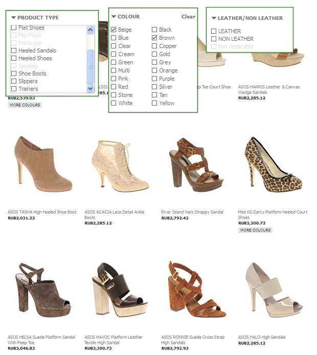 Визначитися з розміром одягу або взуття допоможе зручний size guide
