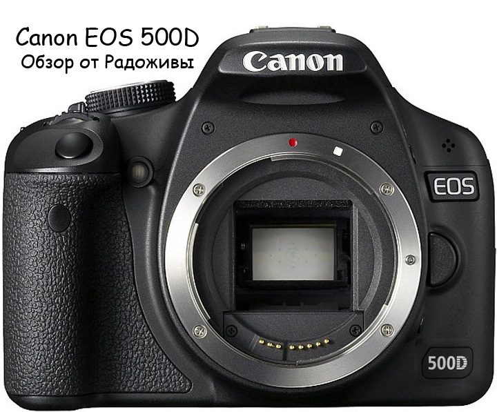 За можливість огляду фотоапарата Canon 500D body величезна подяка проекту   Фотопрокат