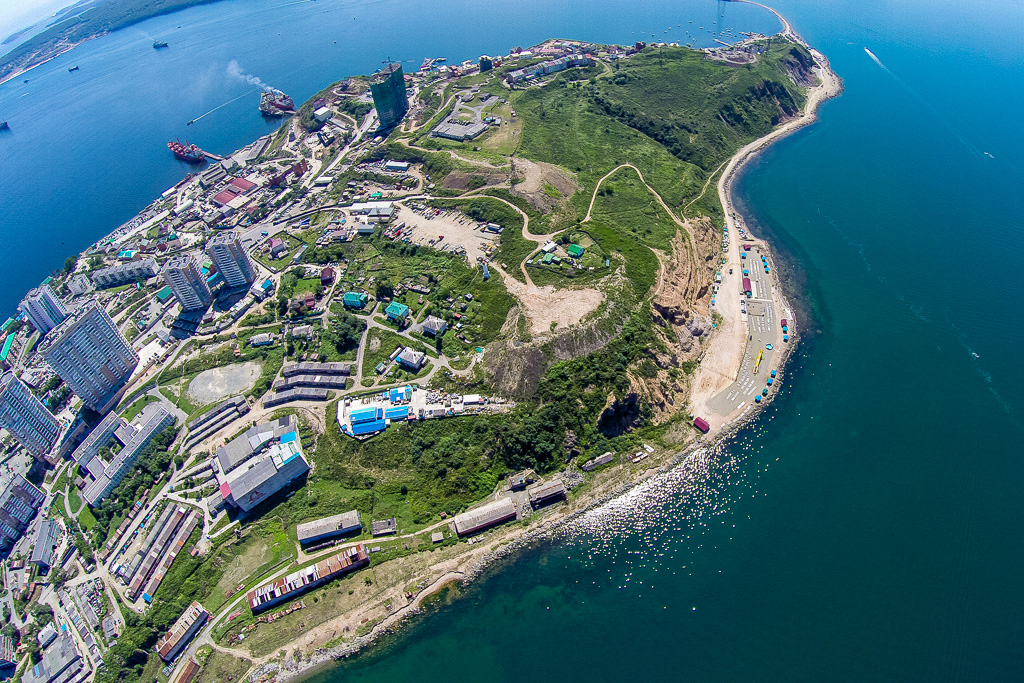 Владивосток з квадрокоптера РІА PrimaMedia