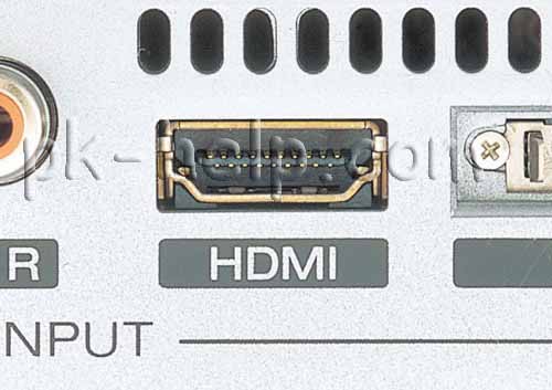 High-Definition Multimedia Interface (HDMI) - цифровий інтрефейс підключення, здатний передавати не тільки відео в форматі FullHD, але і звук