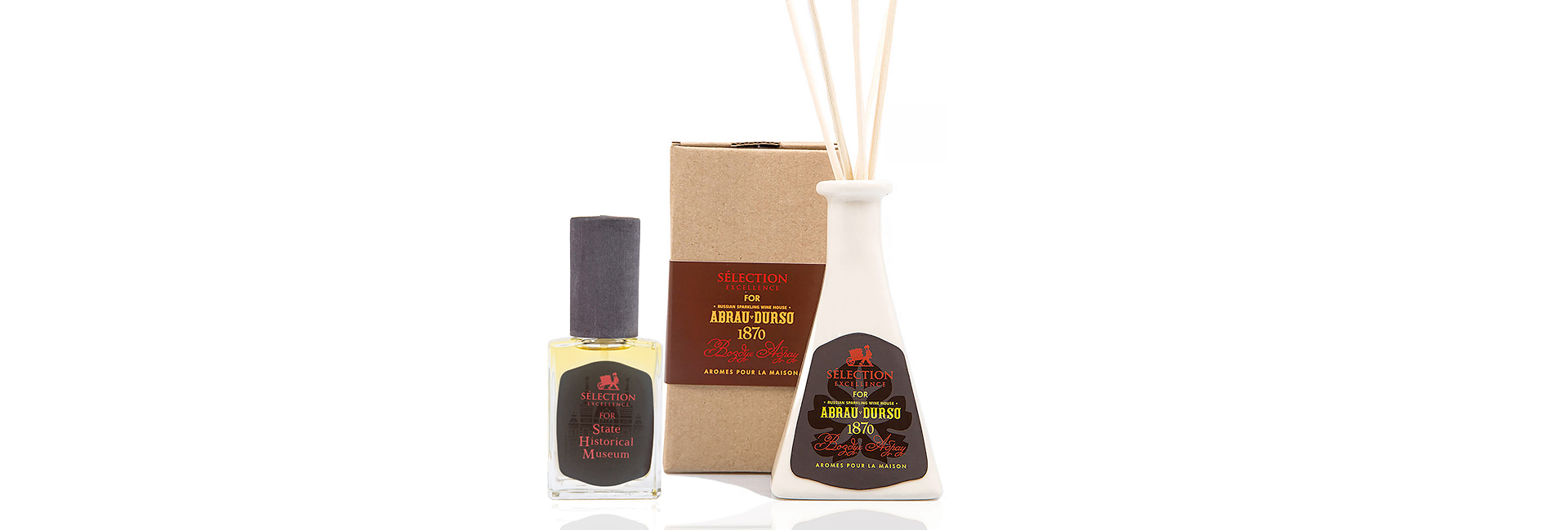 Крім духів Selection Excellence випускає аромати для дому та гелі для душу, а також ознайомчі парфумерні сети по 3 мл