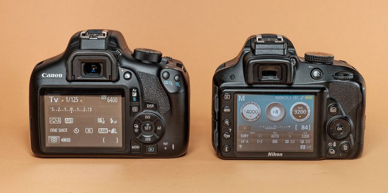 Швидкість серійної зйомки Canon 1300D - три кадри в секунду, у Nikon D3300 - п'ять, але буфери обох апаратів заповнюються занадто швидко